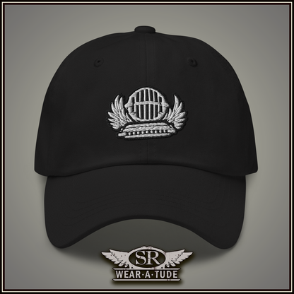 Cool-embroidered-Harmonica-&amp;-JT30-ball-hat-in-black-SR-WearAtude-by-SibBling-Rivalry