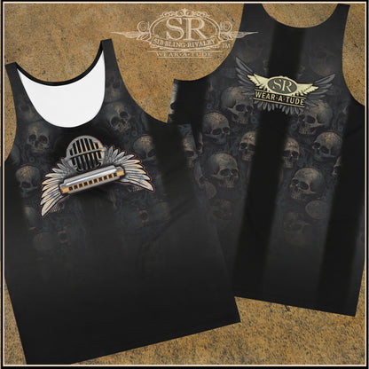 Soulful, Flying Harmonica Unisex Tank Top - SIB.BLING RIVALRY