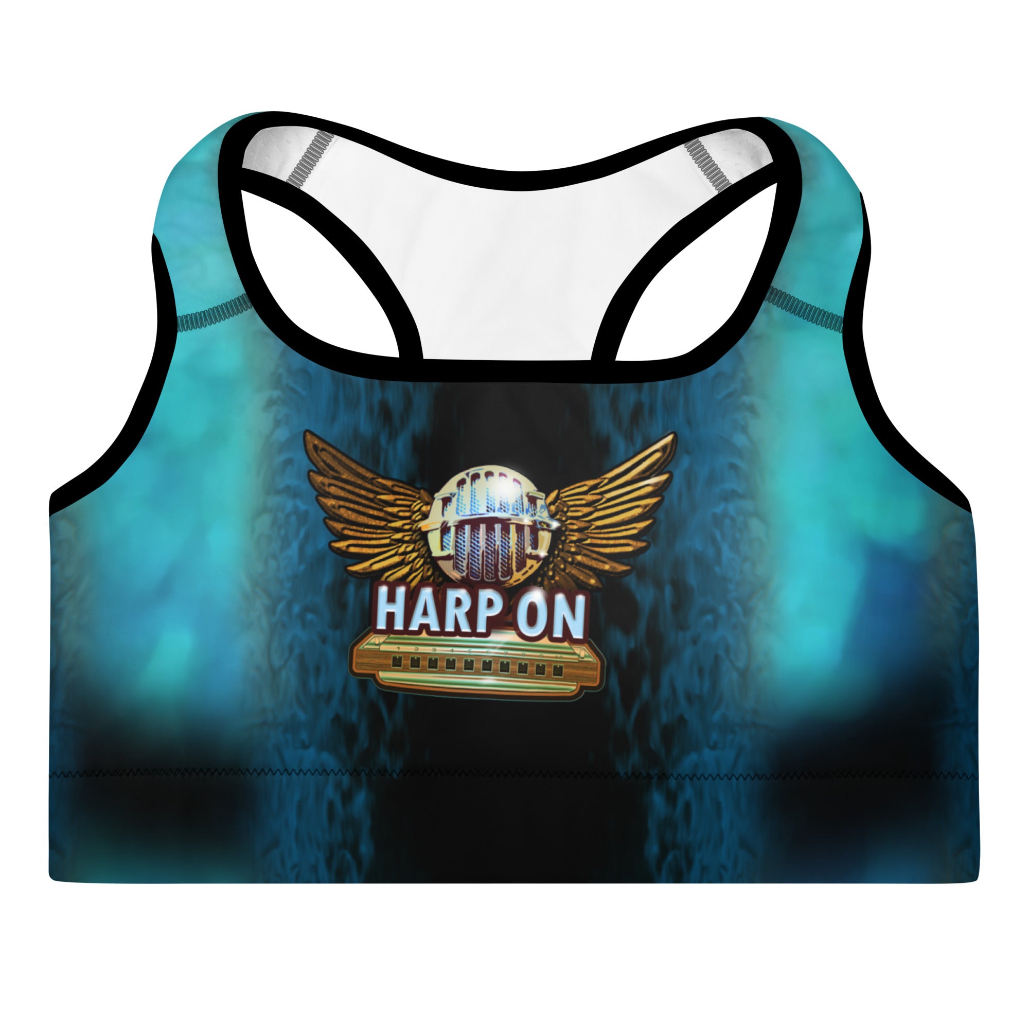 HARP ON Padded Sports Bra - SIB.BLING RIVALRY