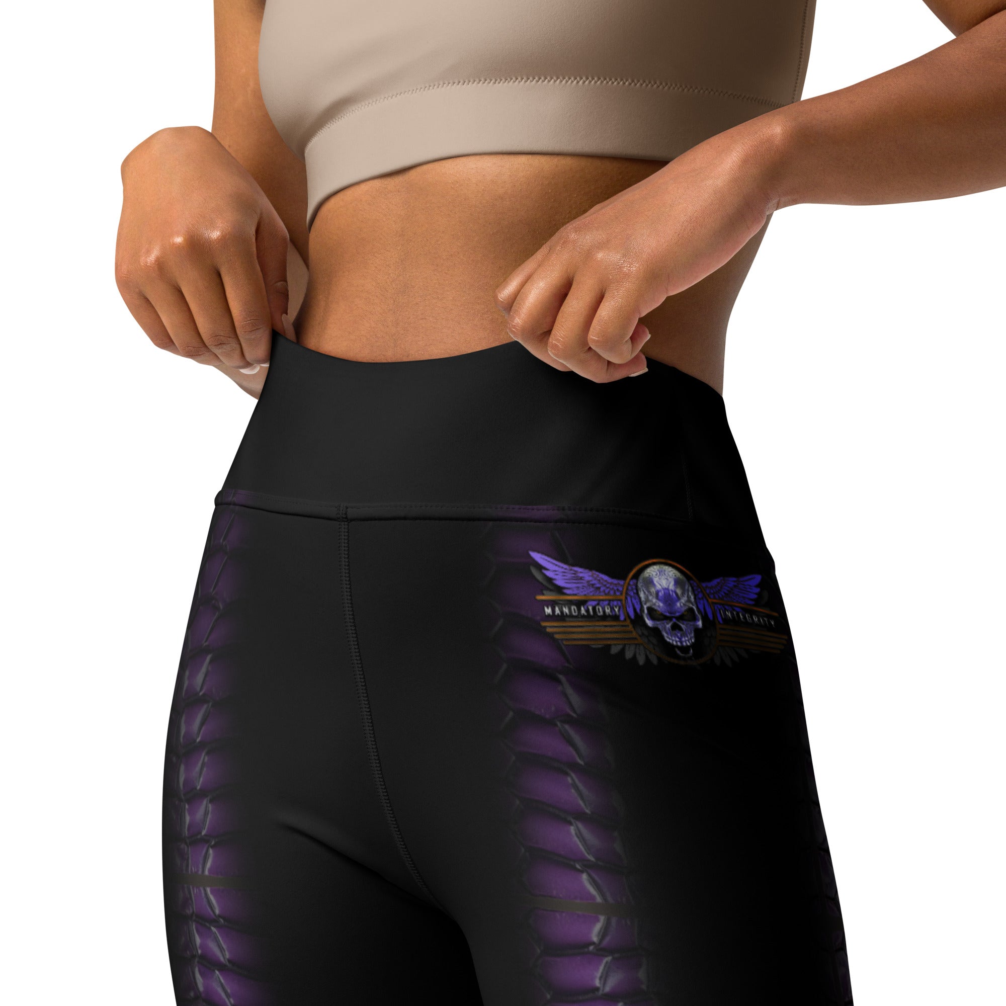 Ultra violet Yoga Leggings