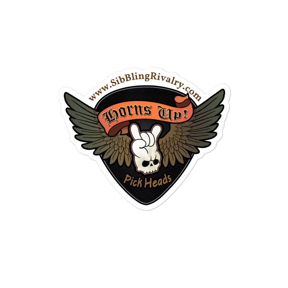 HORNS UP PICK HEADS - SIB.BLING RIVALRY