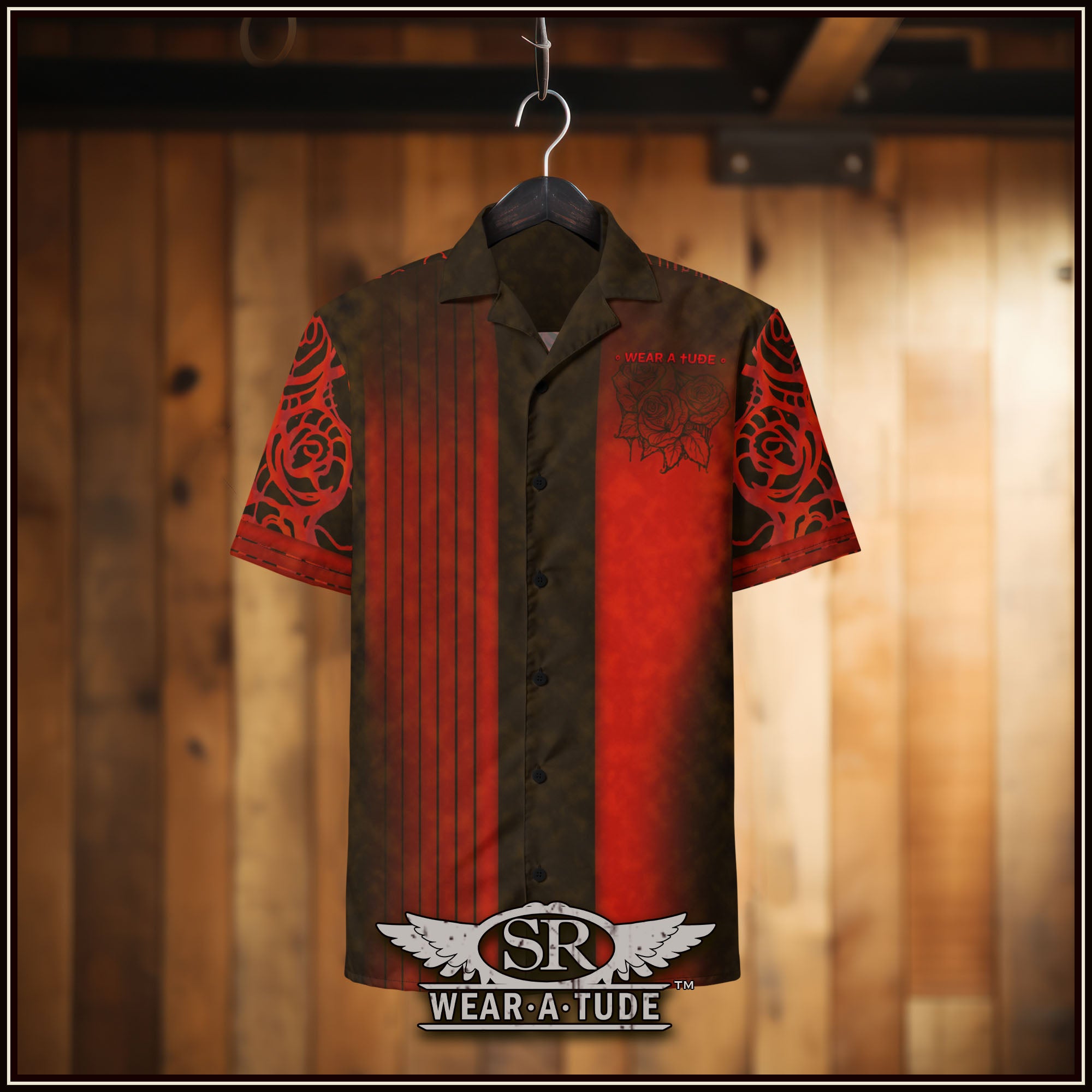 RedRox Unisex button shirt - SIB.BLING RIVALRY