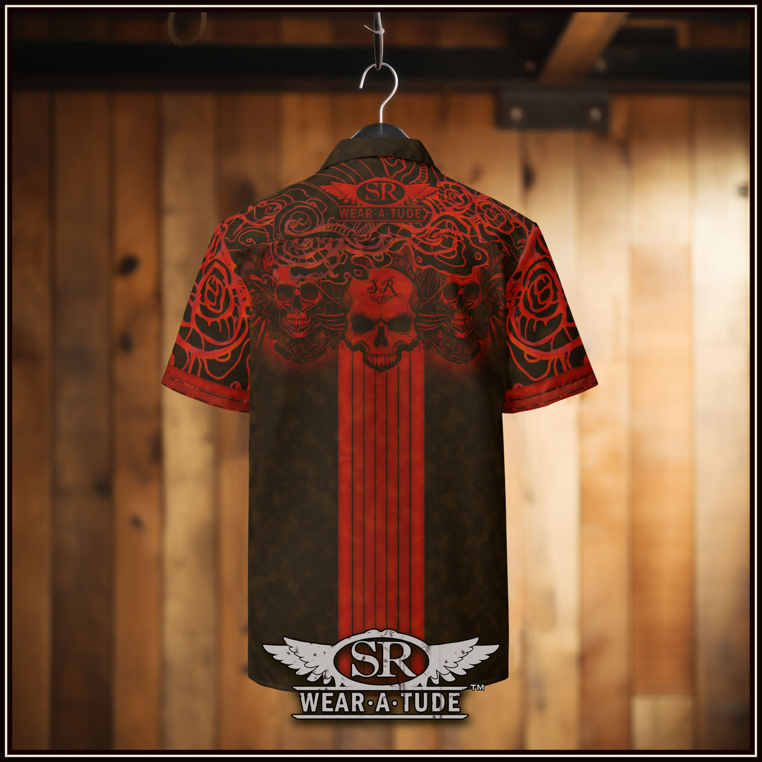 RedRox Unisex button shirt - SIB.BLING RIVALRY