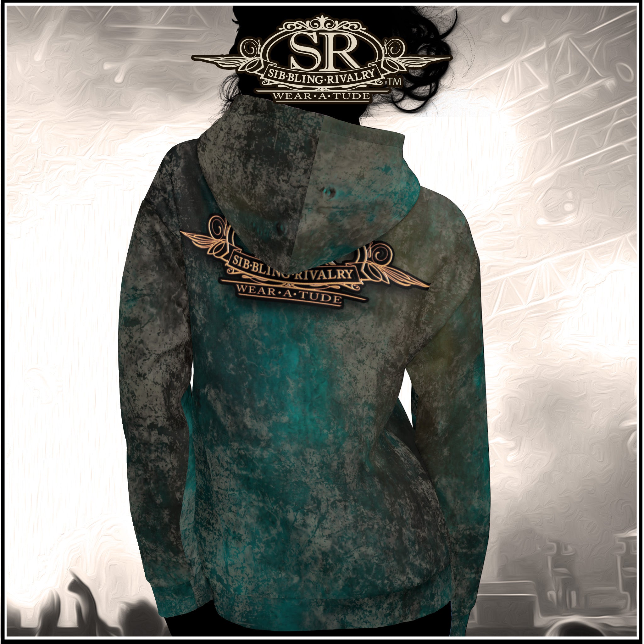 MUDDY TEAL BLOW ME ~ SR Unisex Hoodie - SIB.BLING RIVALRY