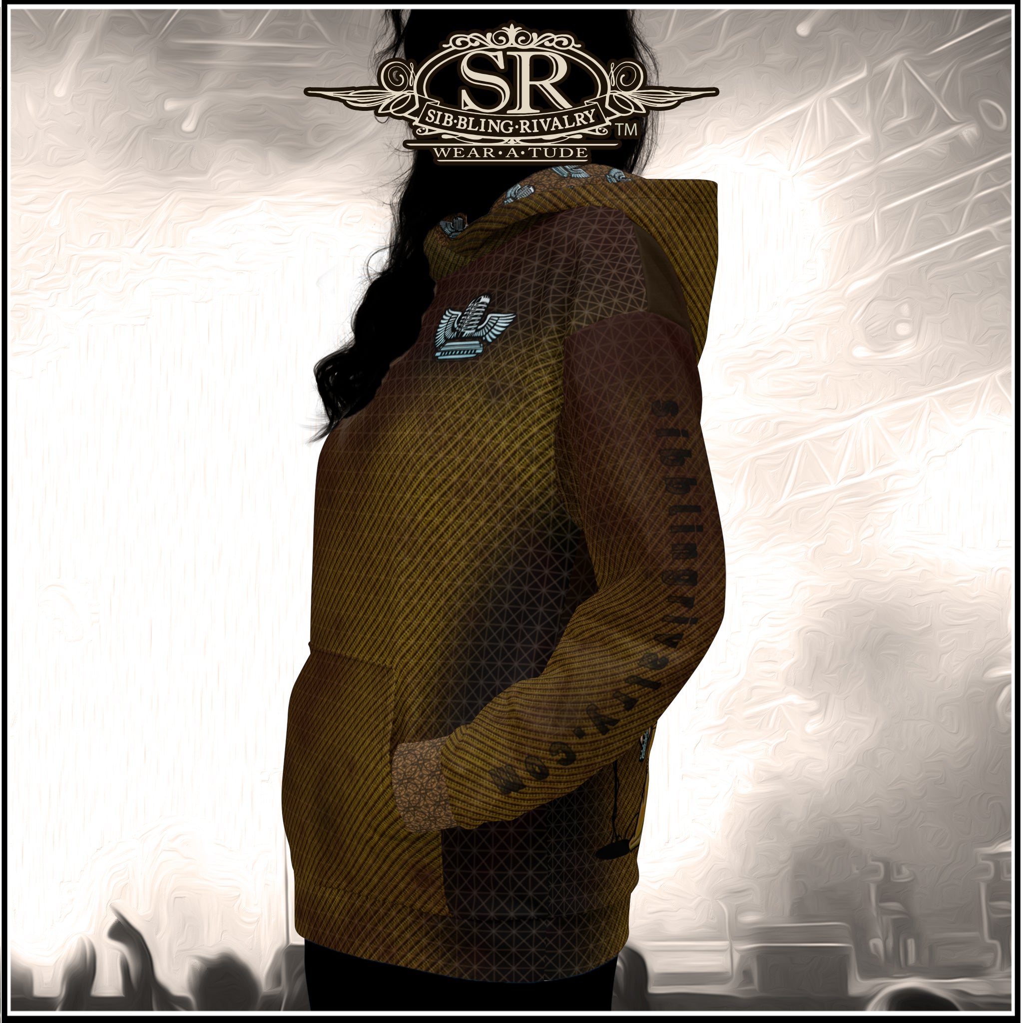 TWEED SPEAKER GIRL ~ SR Unisex Hoodie - SIB.BLING RIVALRY