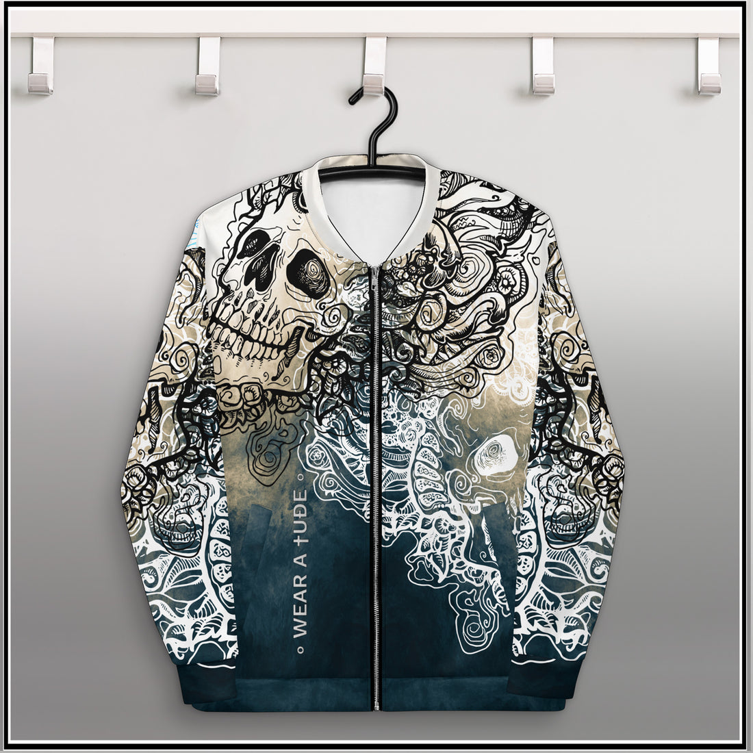 SKULLATUDE ~ Unisex Bomber Jacket - SIB.BLING RIVALRY