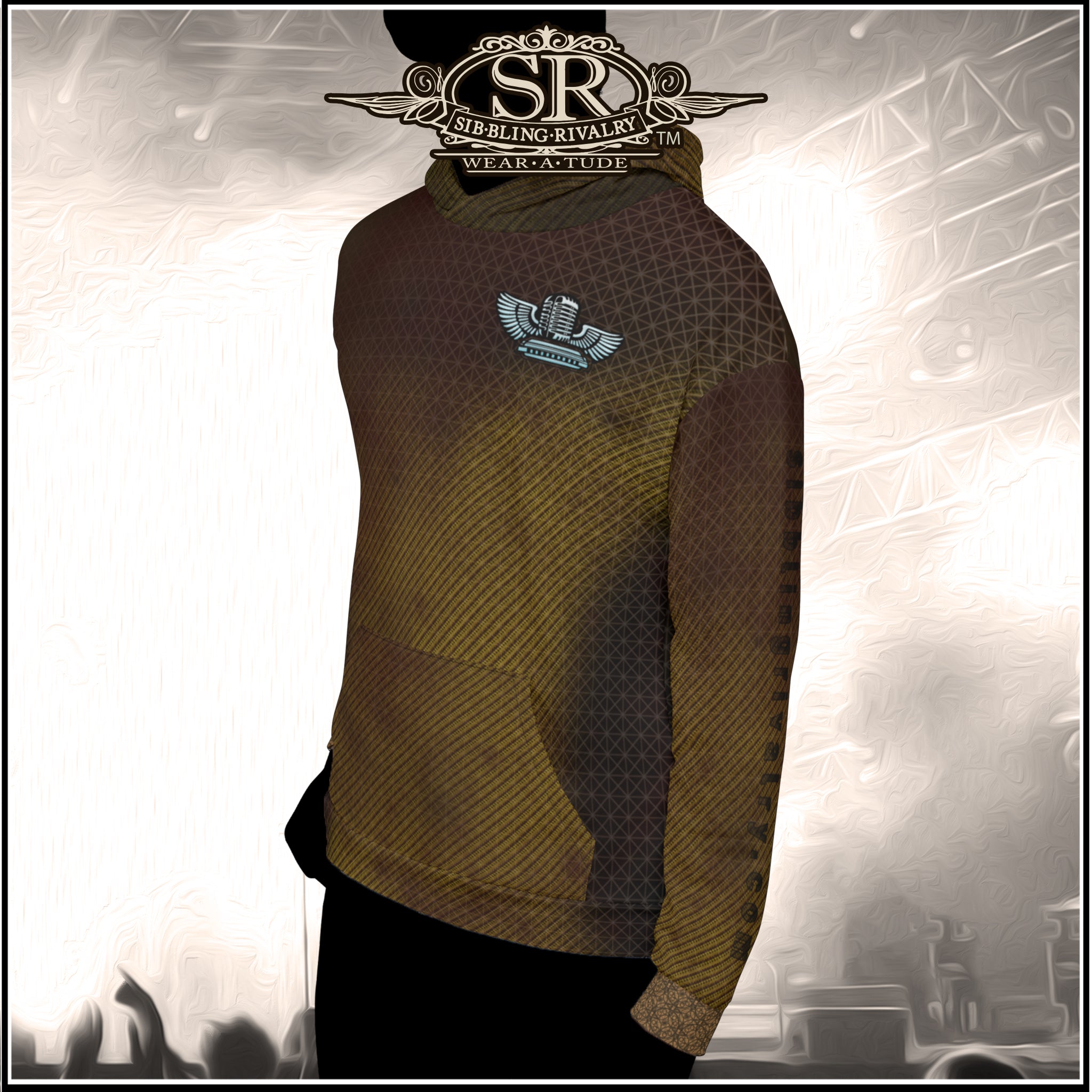 TWEED SPEAKER GIRL ~ SR Unisex Hoodie - SIB.BLING RIVALRY