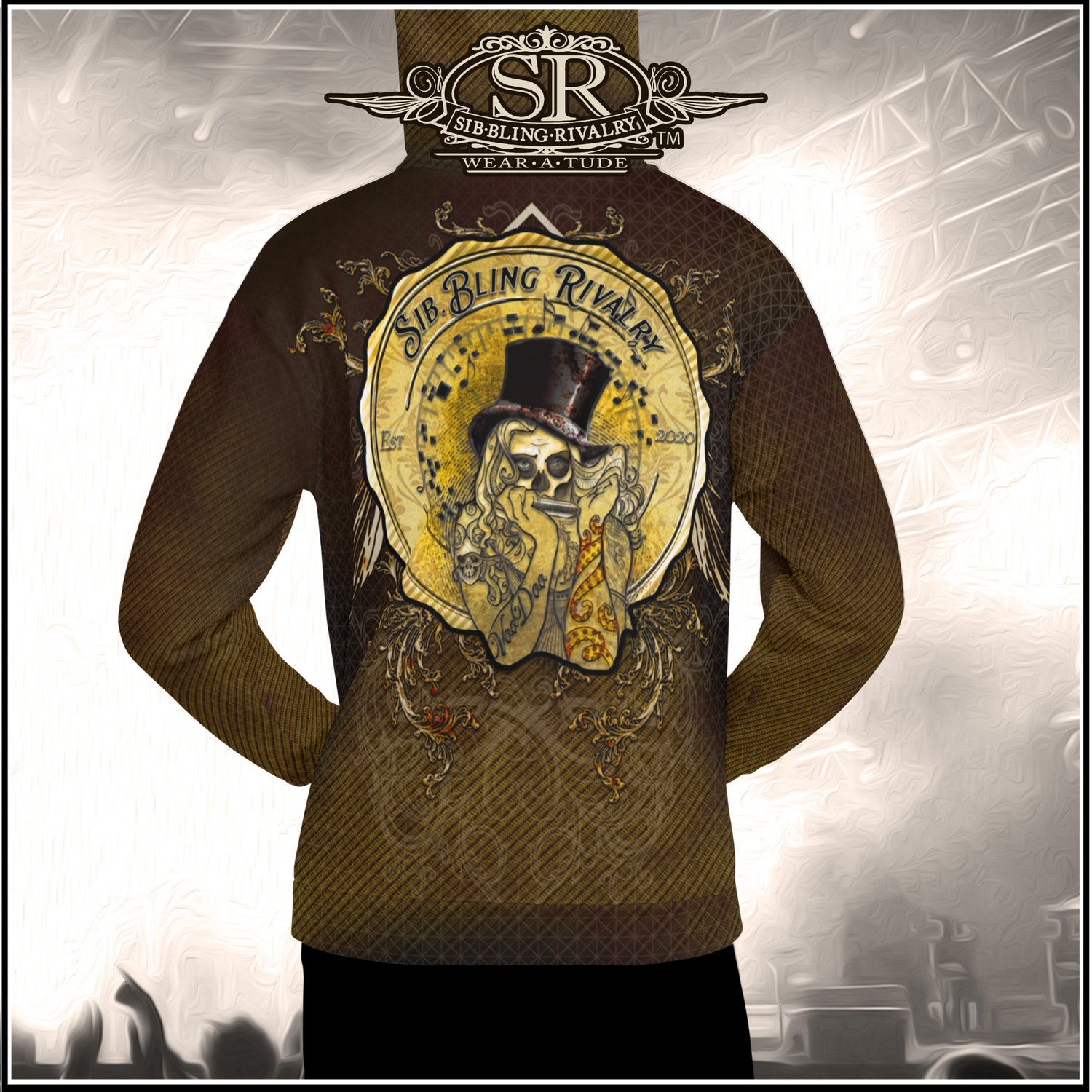 GREASY TWEED VOODOO ~ SR Unisex Hoodie - SIB.BLING RIVALRY