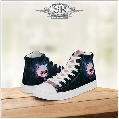 KRANKY KITTY ~ SR Women’s high top shoes - SIB.BLING RIVALRY