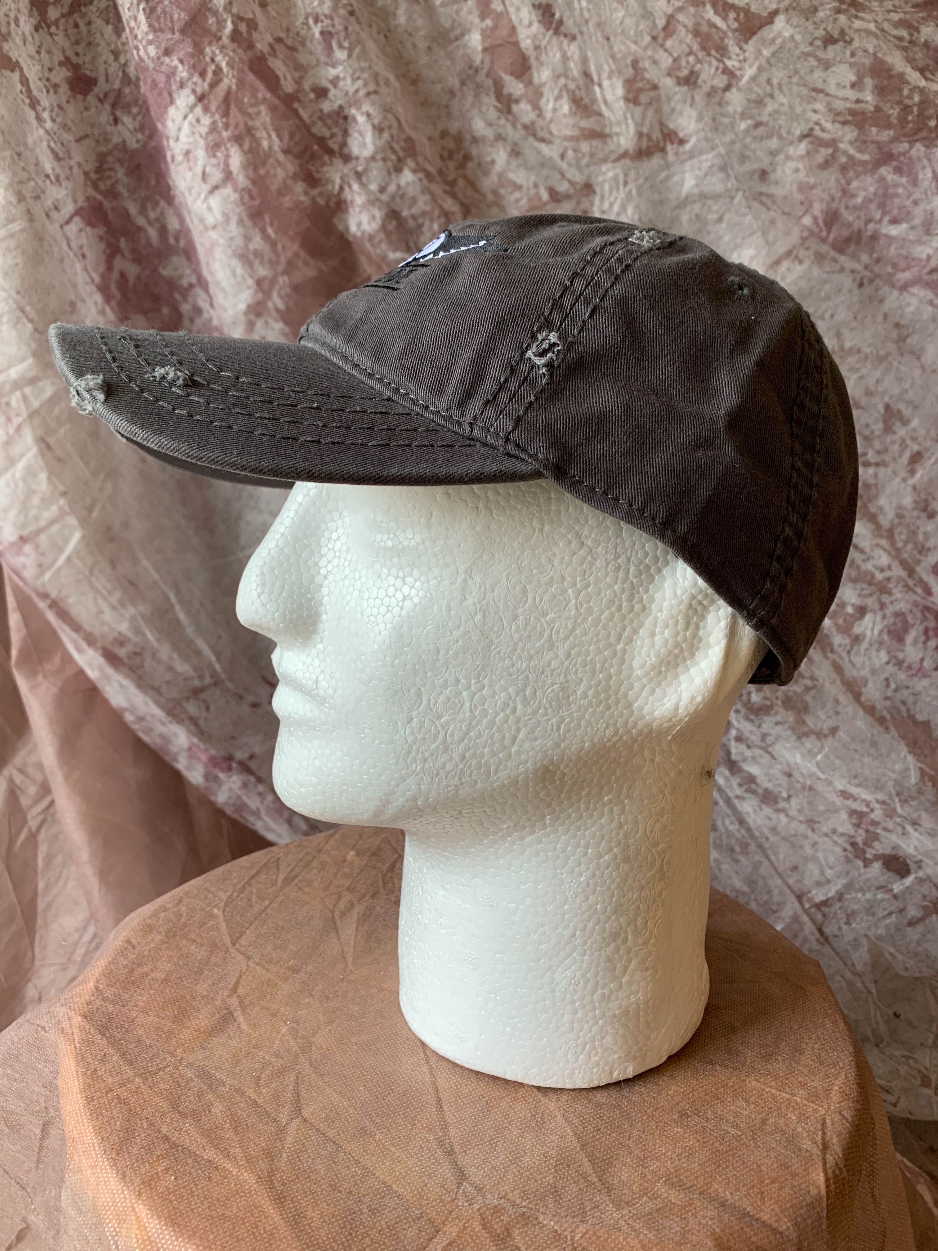 BRASH SR LOGO ~ Distressed Dad Hat ball cap - SIB.BLING RIVALRY