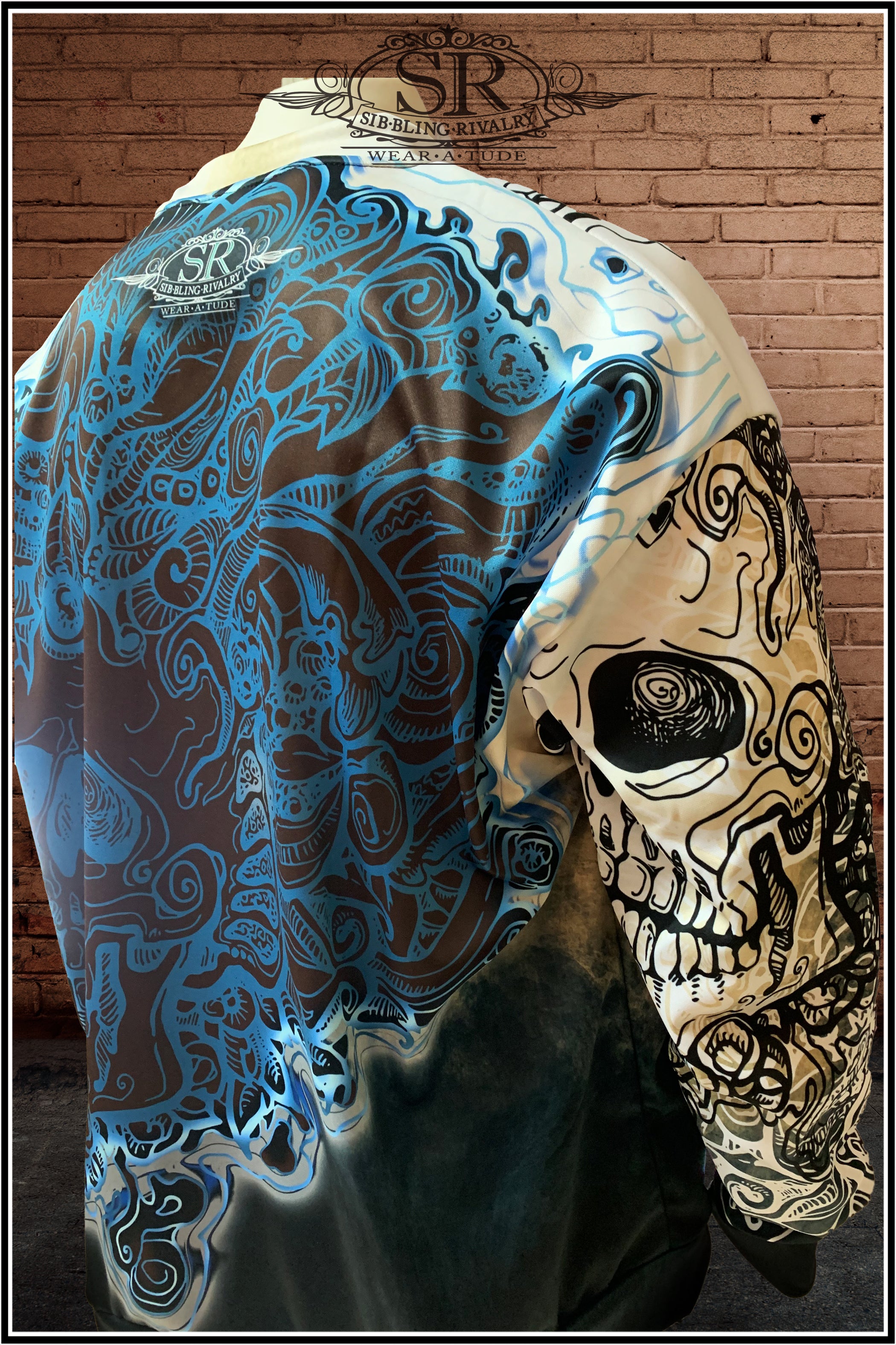 SKULLATUDE ~ Unisex Bomber Jacket - SIB.BLING RIVALRY