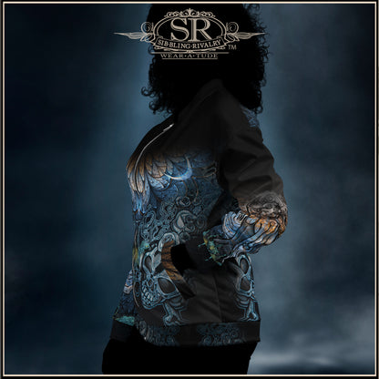 SMOKEY MAGIC ~ SR Bomber Jacket - SIB.BLING RIVALRY