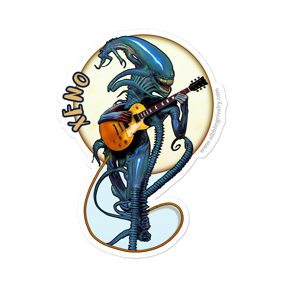 XENO ROCK ~ Bubble-free stickers - SIB.BLING RIVALRY