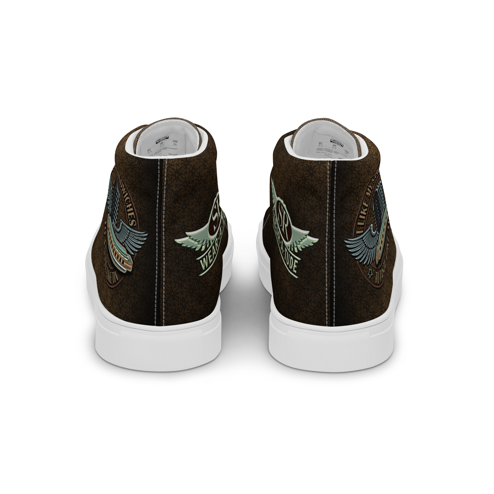 TIN SANDWICH ~ SR Men’s high top shoes - SIB.BLING RIVALRY