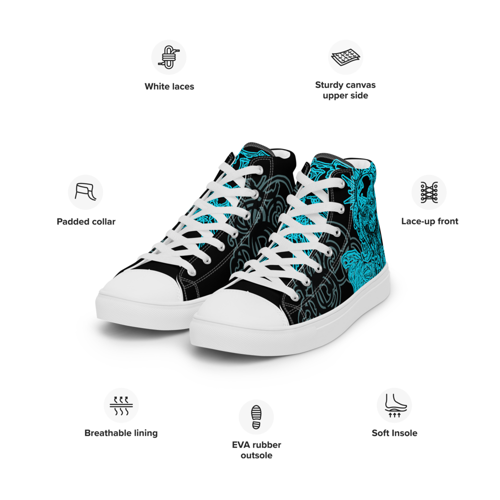 DEAD CHILL ~ Men’s high top shoes - SIB.BLING RIVALRY