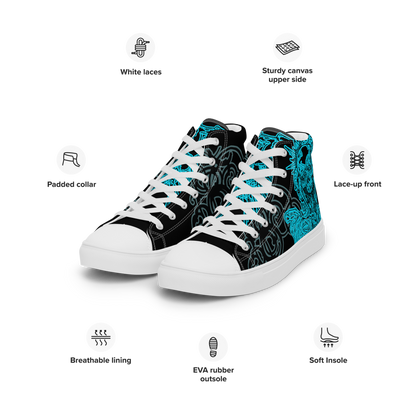 DEAD CHILL ~ Men’s high top shoes - SIB.BLING RIVALRY